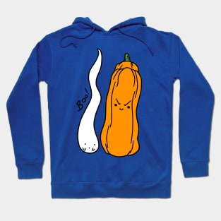 Long Ghost and Long Pumpkin Hoodie